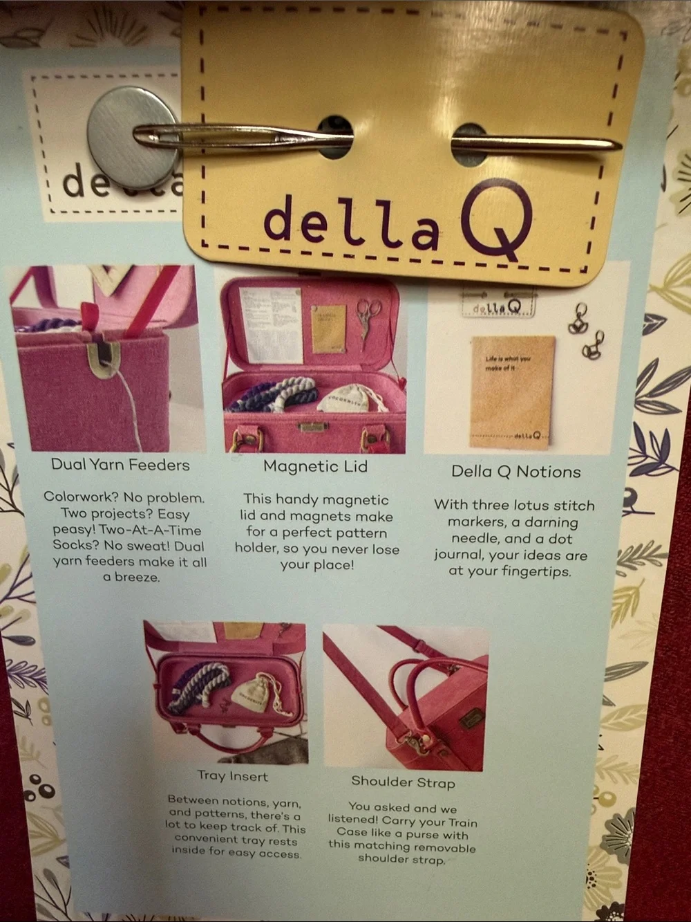 Della Q Maker’s Train Case